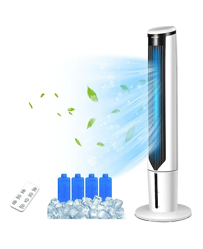 Costway 41'' Evaporative Air Cooler Quiet Cooling Oscillating Fan