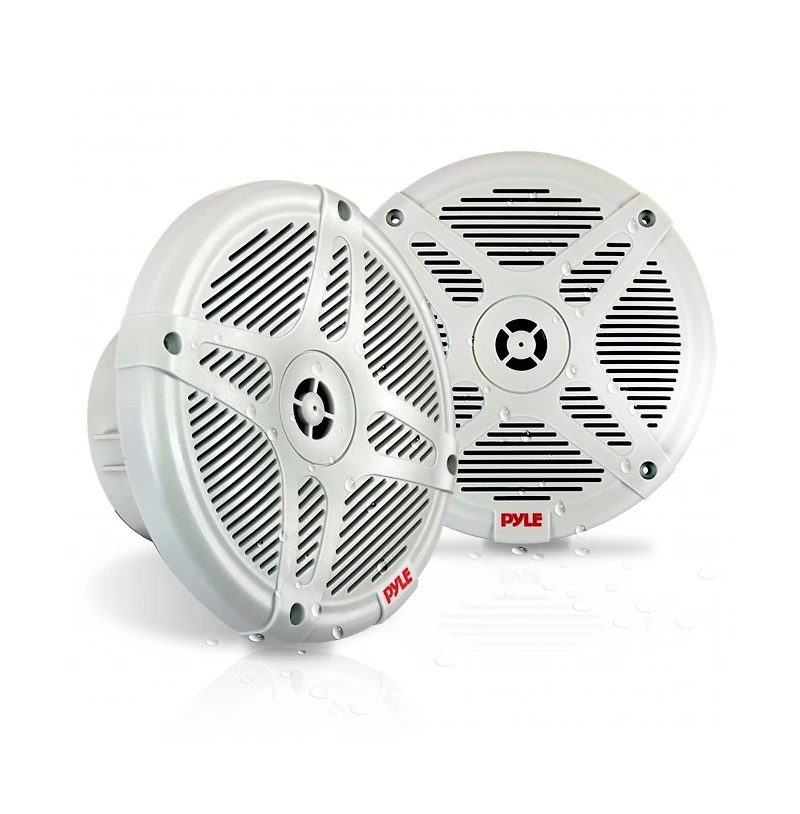 Pyle 5.25” 2-Way Ceiling/Wall Mount Speaker – 300W, 70V Audio, Dome Tweeter, Flush In-Wall/In-Ceiling Design for Home Sound (PDIC53T), W