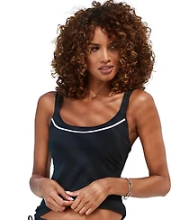 Lascana Women's Two-Tone Underwire Tankini Swimsuit Top