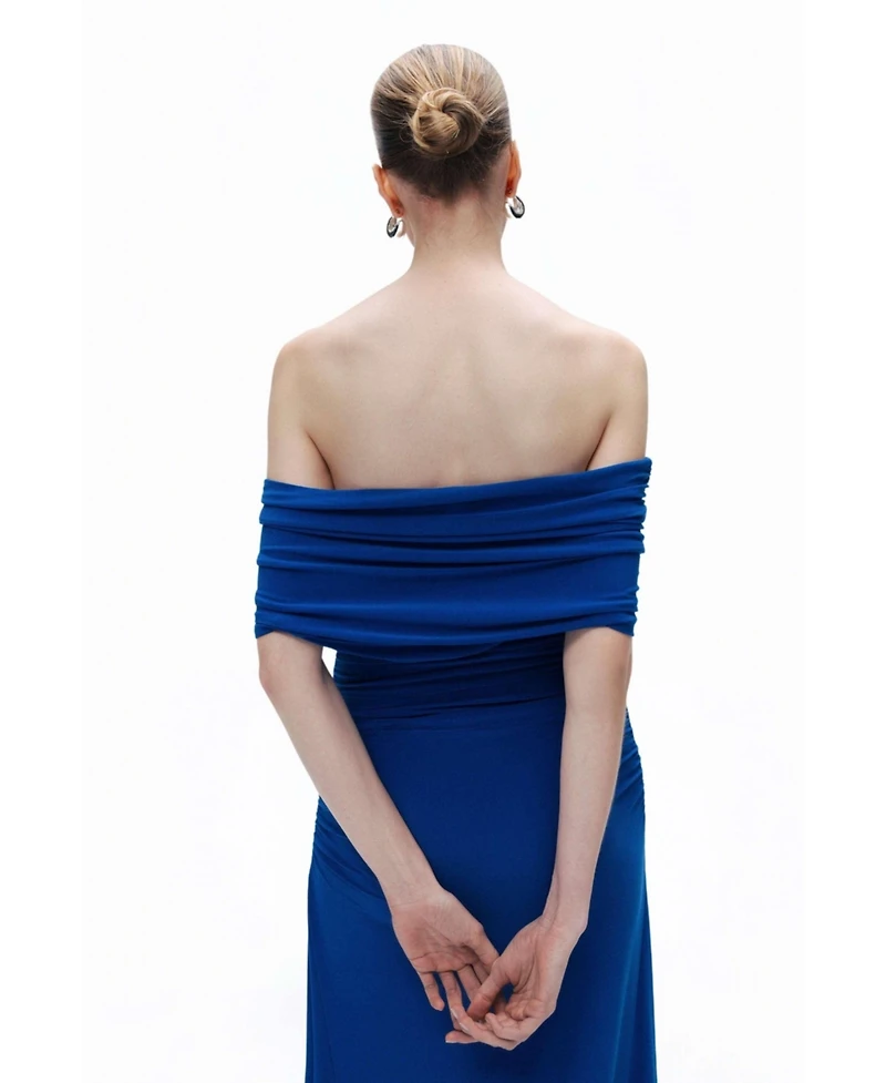 Nocturne Women's Draped Maxi Dress