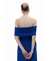 Nocturne Women's Draped Maxi Dress