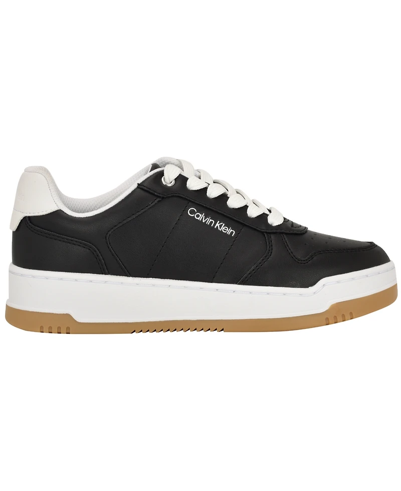 Calvin Klein Women's Prizin Round Toe Sneakers