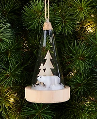 Holiday Lane Tree and Polar Bear Ornament, Macy's Exclusive