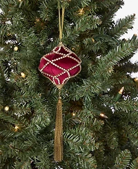 Holiday Lane Berry Tones Red Onion with Tassel Ornament, Macy's Exclusive