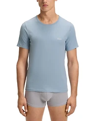 Boss by Hugo Men's Classic 3-Pk. Solid Crewneck T-Shirts