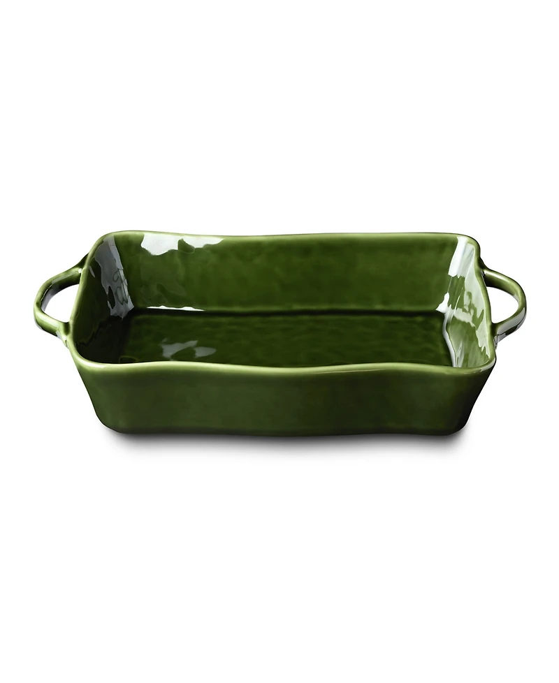 Certified International Verde Medium Rectangular Baker