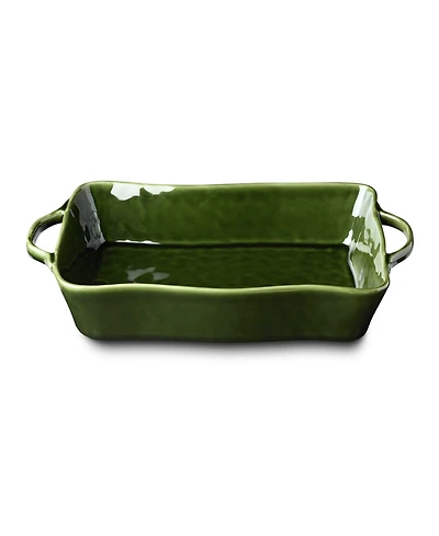 Certified International Verde Medium Rectangular Baker