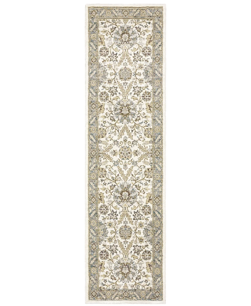 Oriental Weavers Andorra 8918I 2'3"x8' Runner Area Rug