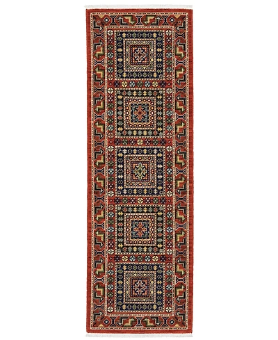 Oriental Weavers Lilihan 002C6 2'x6' Runner Area Rug