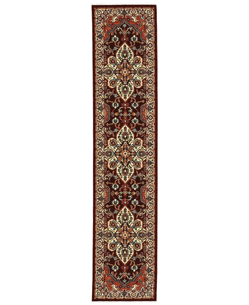 Oriental Weavers Lilihan 5502C 2'6"x12' Runner Area Rug
