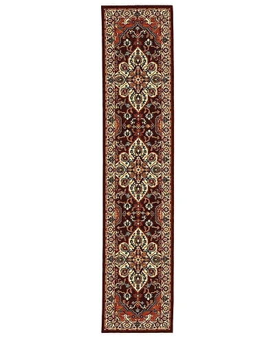Oriental Weavers Lilihan 5502C 2'6"x12' Runner Area Rug