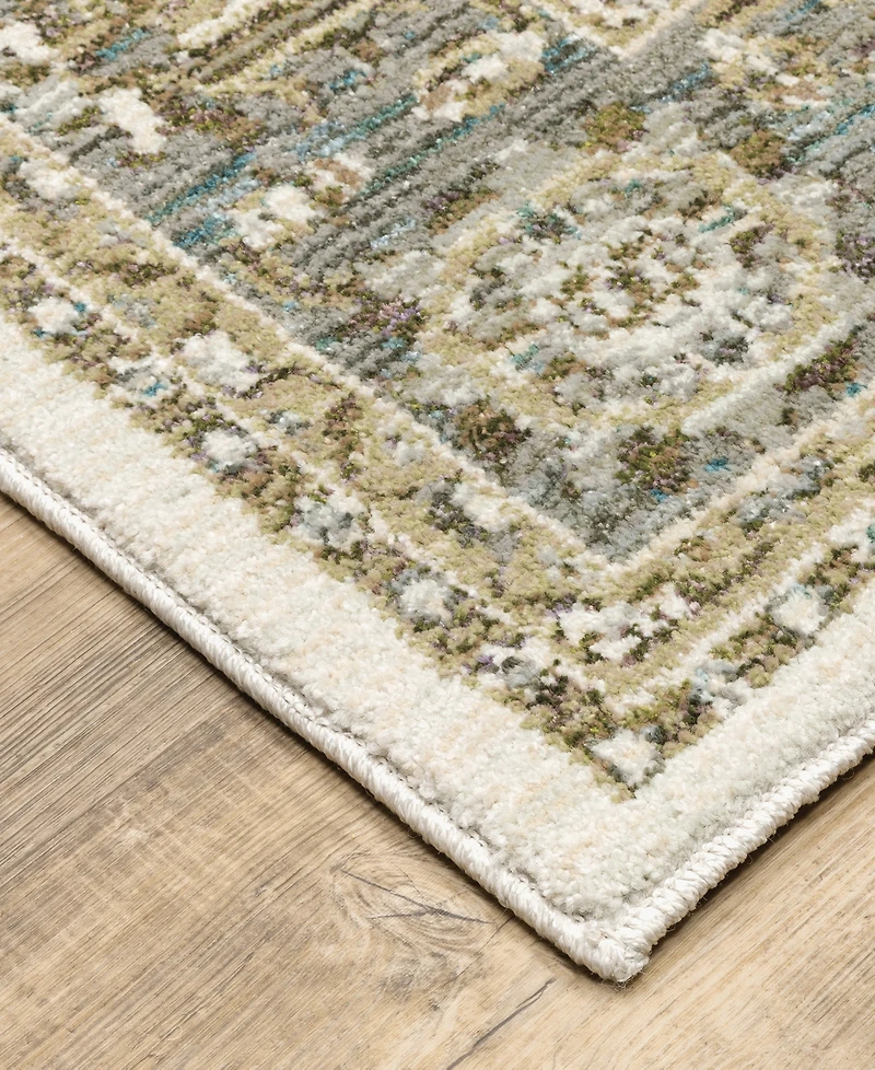 Oriental Weavers Andorra 9537P 2'6"x12' Runner Area Rug