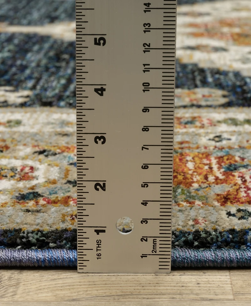 Oriental Weavers Andorra 2281E 2'6"x12' Runner Area Rug