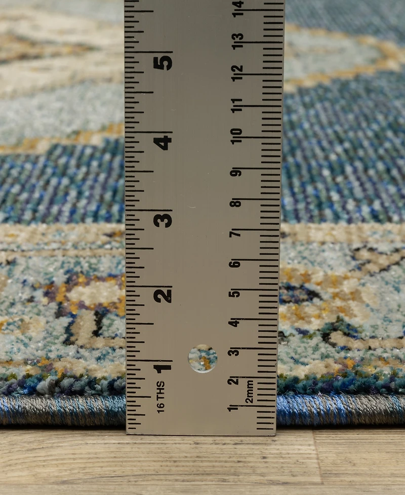 Oriental Weavers Andorra 2430A 2'3"x8' Runner Area Rug