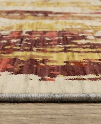 Oriental Weavers Soleri SOL01 3'3"x5' Area Rug
