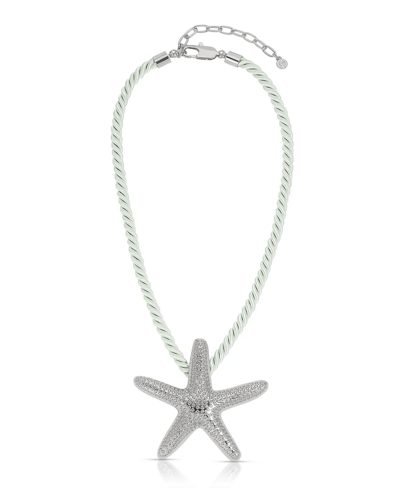 Ettika Starfish Statement Pendant Necklace