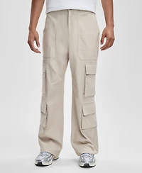 Mode of One Men's Relaxed Canvas Cargo Pants, Macy's Exclusive