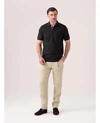 Koy Clothing Men's Short Sleeve Pique Cotton Polo