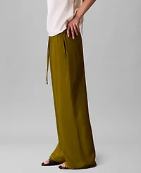 Calvin Klein Women's Drawstring Wide-Leg Pants