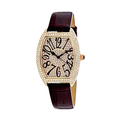 Christian Van Sant Women's Elegant Rose gold Dial Watch - CV4822