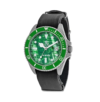 Christian Van Sant Men's Montego Vintage Green Dial Watch - CV5202B
