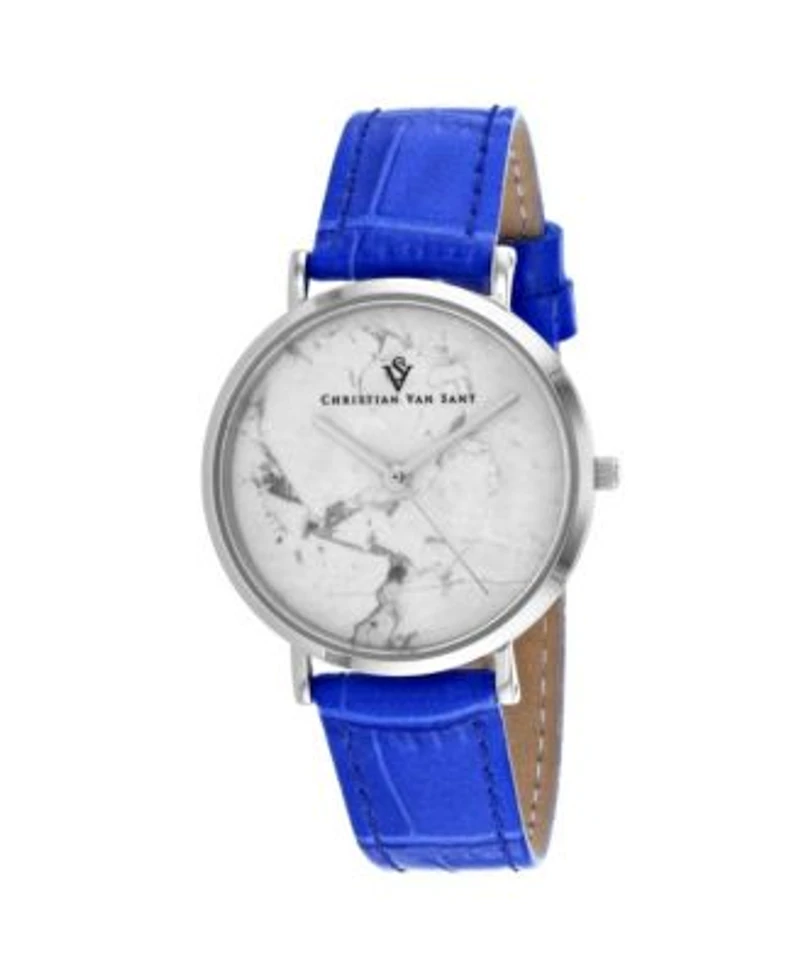 Christian Van Sant Womens Lotus White Dial Watch Cv0420