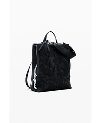 Desigual Women's Small 3D effect floral backpack