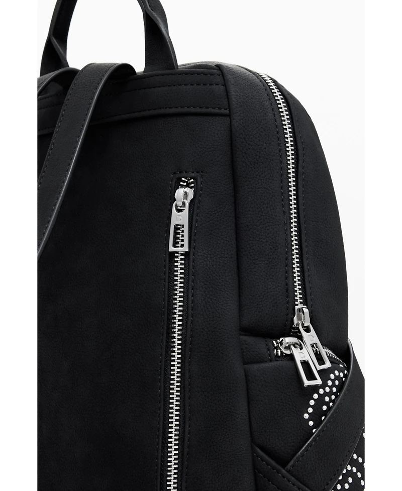 Desigual Women's Small backpack with studded pockets