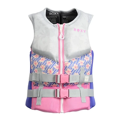 Roxy Women's Life Vest, Uscg Approved Life Jacket, Evoprene Pfd for water sports
