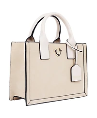 True Religion Modern Edge Suede Tote