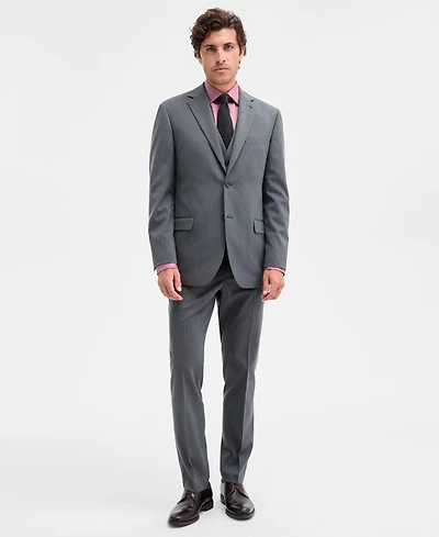 Dkny Men's Modern-Fit Vested Nested Suit