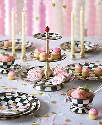 Mackenzie-Childs Courtly Check 3-Tier Sweet Stand