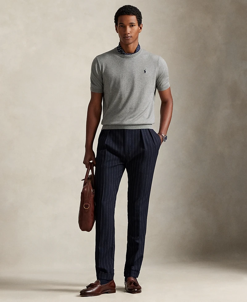 Polo Ralph Lauren Men's Cotton Crewneck Short-Sleeve Sweater