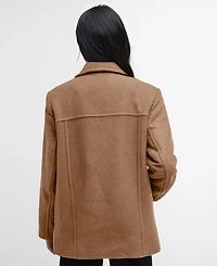 Barbour Women's Indie Double-Breasted Peacoat