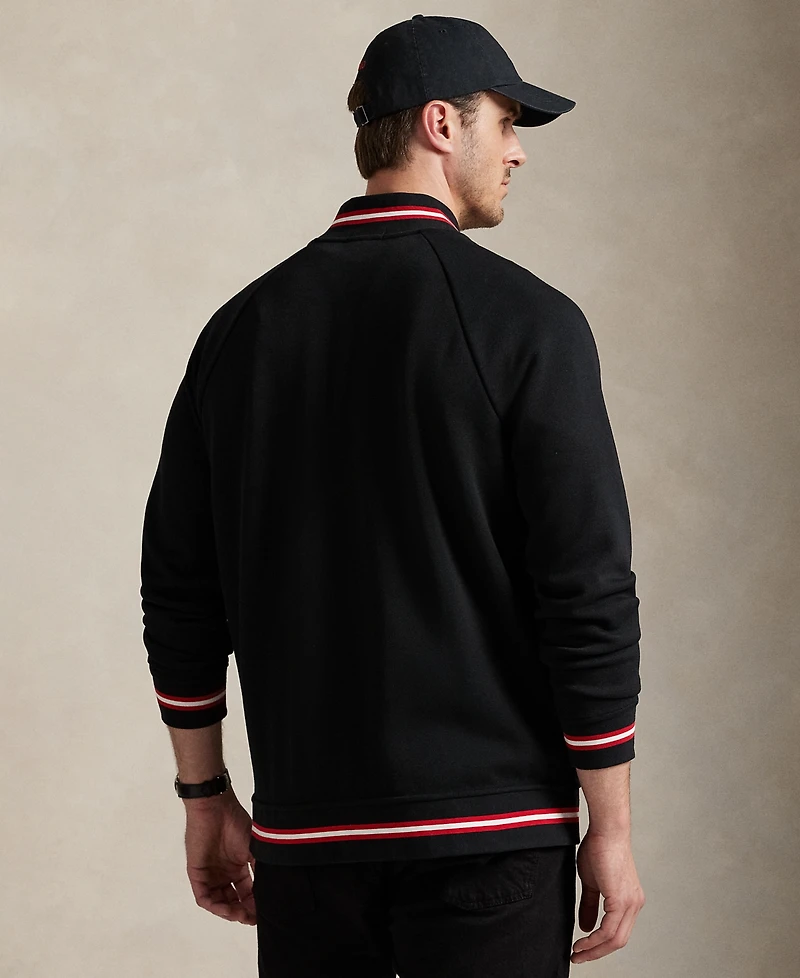 Polo Ralph Lauren Men's Big & Tall Double-Knit Mesh Bomber Jacket