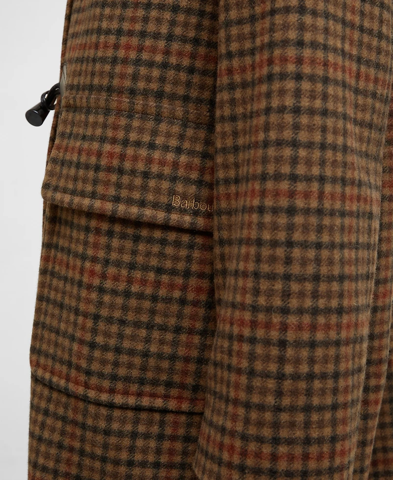 Barbour Women's Melody Checkered Hooded Coat