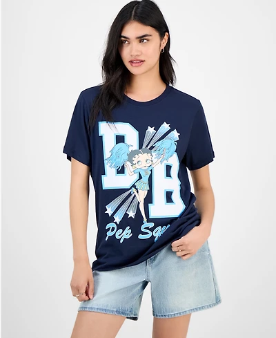 Grayson Threads, The Label Juniors' Betty Boop Cheer T-Shirt