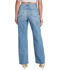 Guess Women's High Rise Straight-Leg Jeans