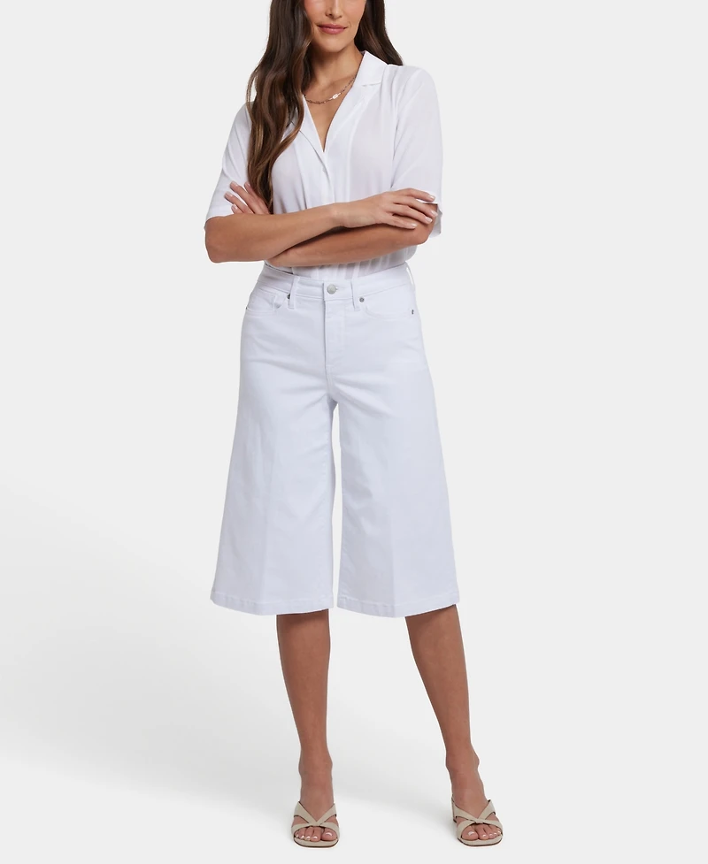 Nydj Women's Amelia Denim Culottes Jeans