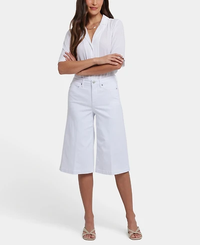 Nydj Women's Amelia Denim Culottes Jeans