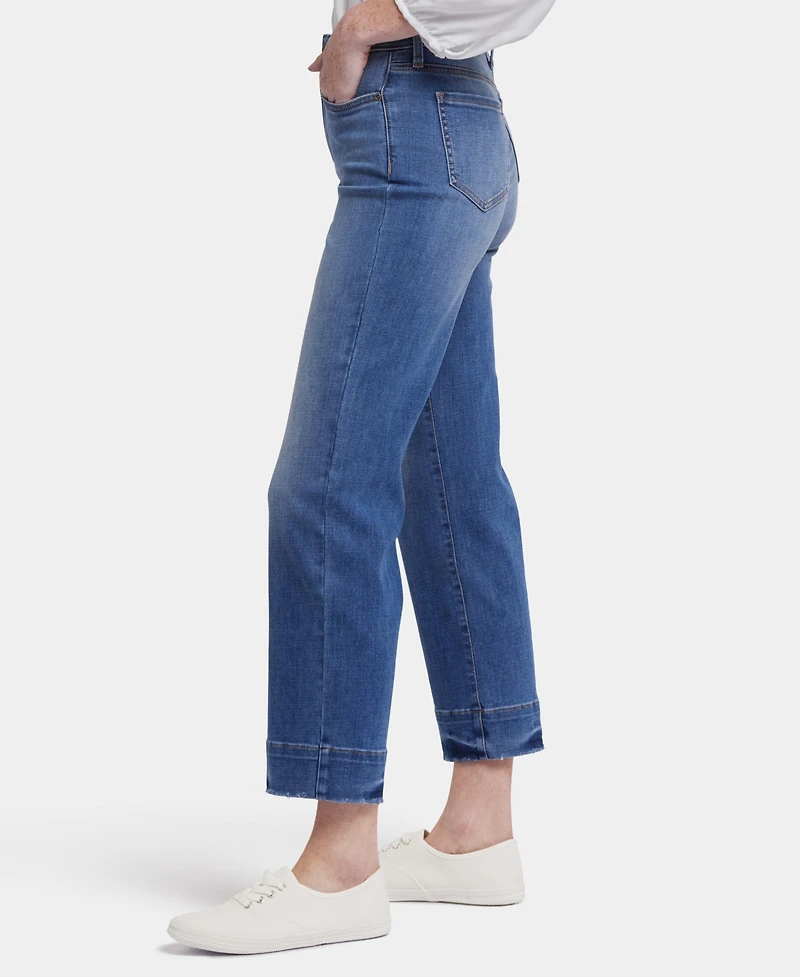 Nydj Women's Bailey Relaxed Straight Ankle Jeans
