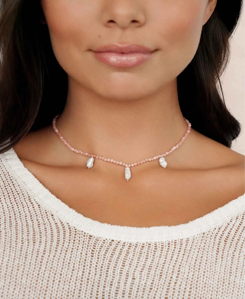 Ettika Ibiza Beaded Choker Necklace