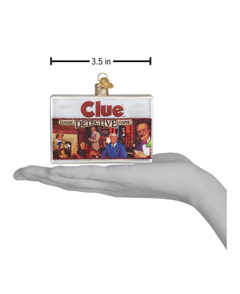 Old World Christmas 2.75" Hasbro Clue Game Ornament