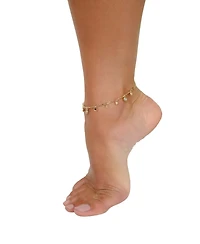Ettika Sea Glass Anklet
