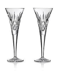 Waterford Lismore Toasting Flute, Set of 2
