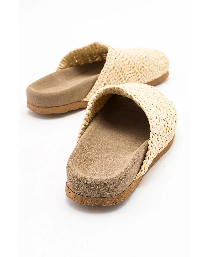 Prologue Shoes Loop Woven Slide Sandal (Women)