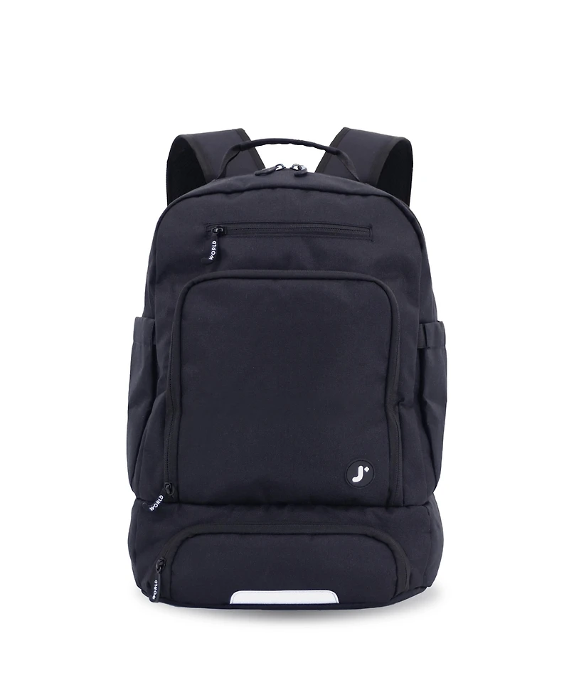 J World Unisex Packmate 2 1 Backpack With Built-in Lunch Bag