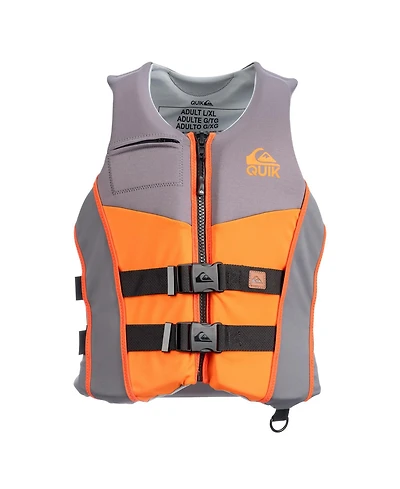 Quiksilver Men's Life Vest, Uscg Approved Life Jacket, Evoprene Pfd for water sports