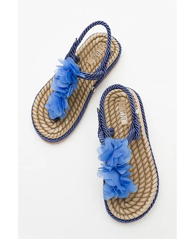 Prologue Shoes Santra Lace-Up Thong Sandals (Women)