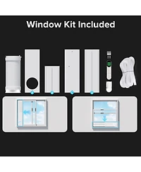 Zafro 14,000 Btu Portable Ac, Quiet 46dB, WiFi & App Control, 24H Timer, Fan & Dehumidifier, Easy Install for Bedroom, Office, Living Room